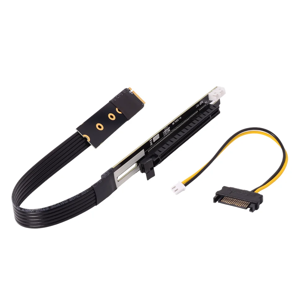 ADT-Link M.2 NVMe - PCI-E 4.0 x16 エクステンダー Gen 4/3 ライザー