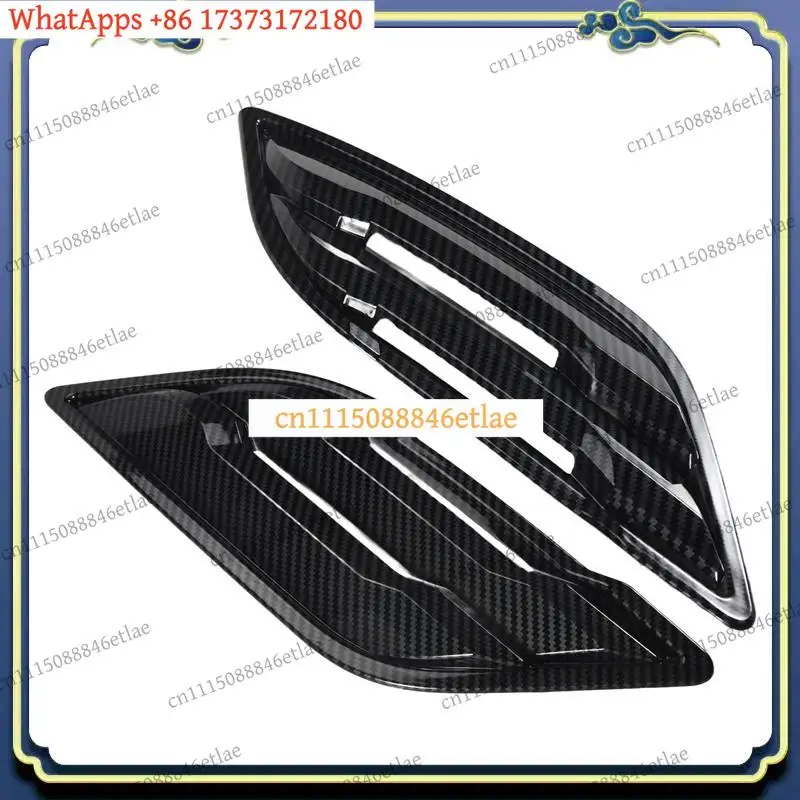 k3 Carbon Fiber Fender Side Vent Trim, Exterior Air Outlet Cover, for Ford F-150 Raptor