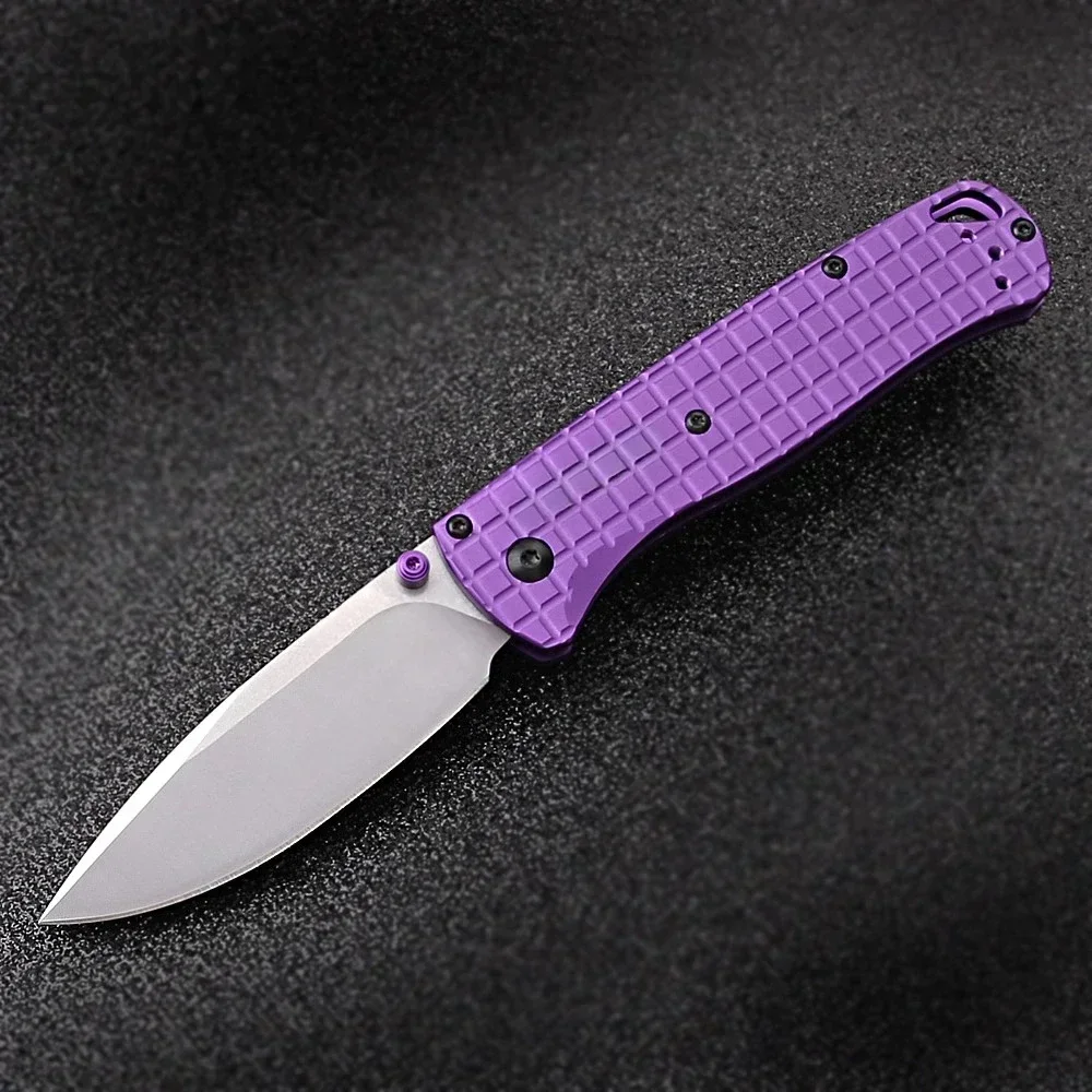 

CNC T6061 aluminum handle S30V steel butterfly 535 folding knife outdoor camping tool