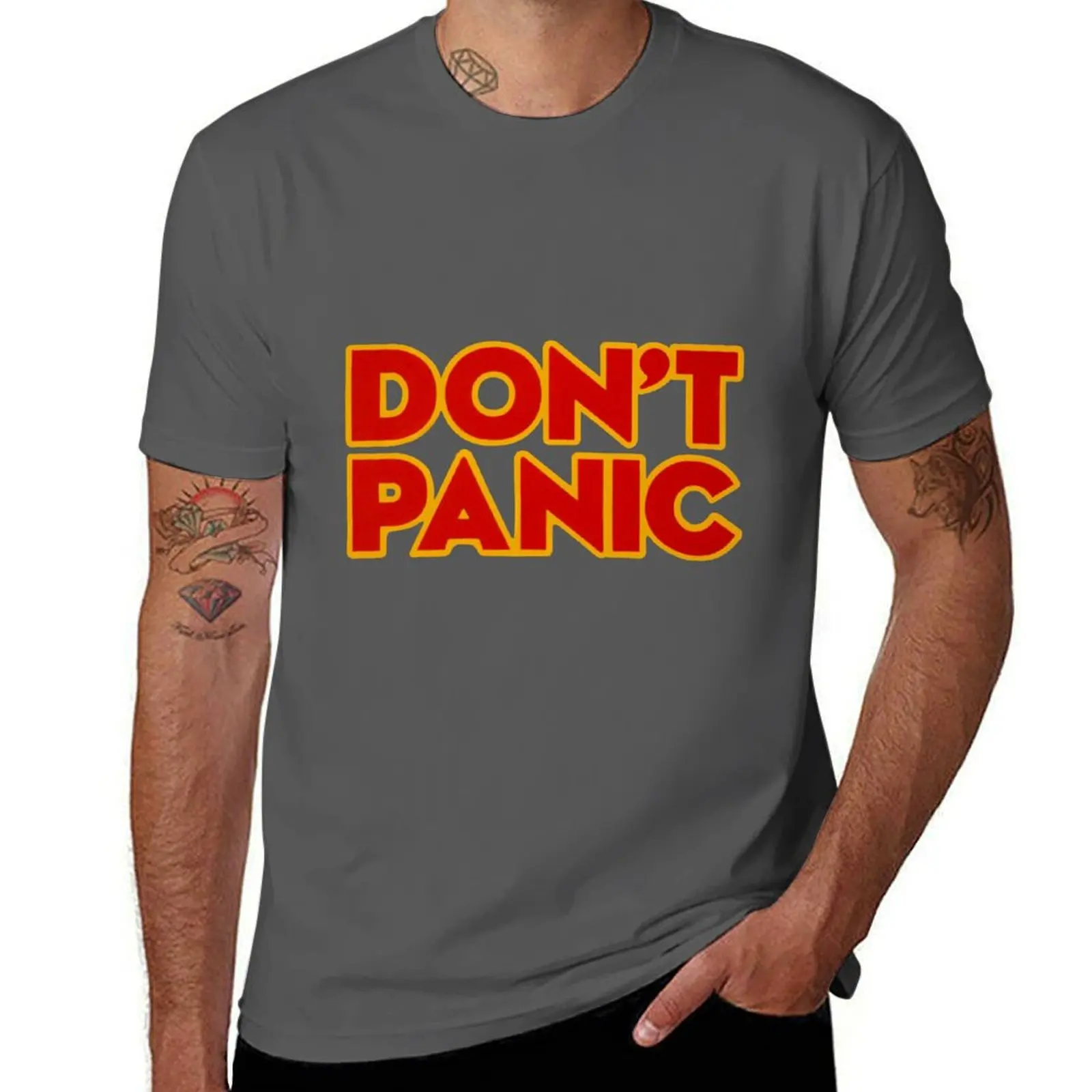 Panic Don't T-Shirt Soft Cotton Print T-Shirt