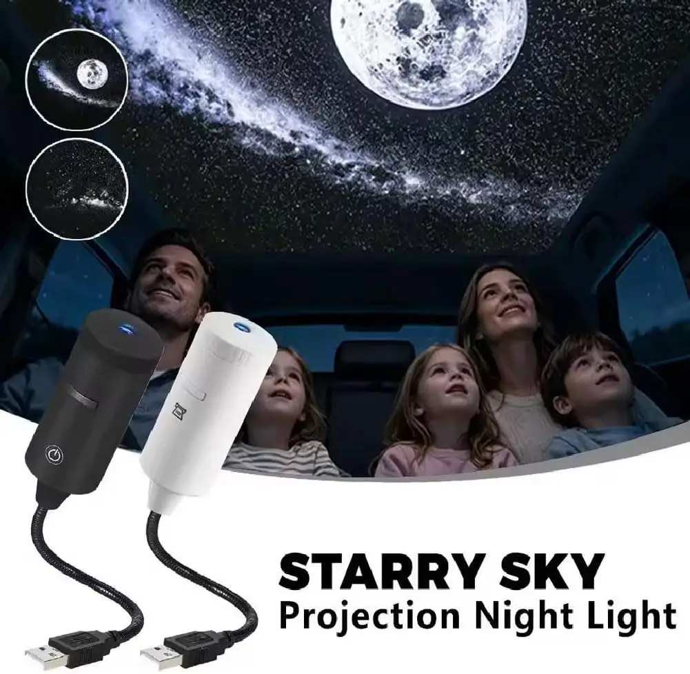 Lampe de projection d'ambiance Galaxy, Plug and Play, motifs modifiables polyvalents et flexibles pour la décoration de la maison, du salon et de la chambre à coucher