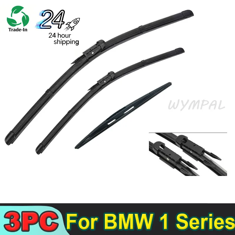 

Front & Rear Wiper Blades Set For BMW 1 Series F20 F21 114i 116i 118i 120i 125i M135i M140i 116d 118d 125d 2011 - 2019 2012 2013