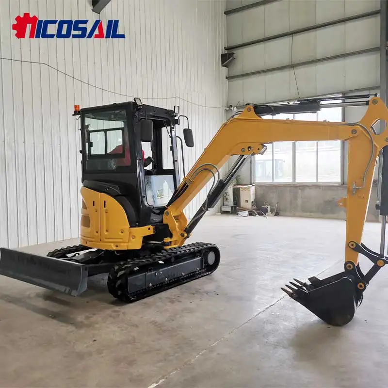 

Flexible Compact Mini Excavator for Line Laying Disaster Relief & Construction Sites with Great Versatility