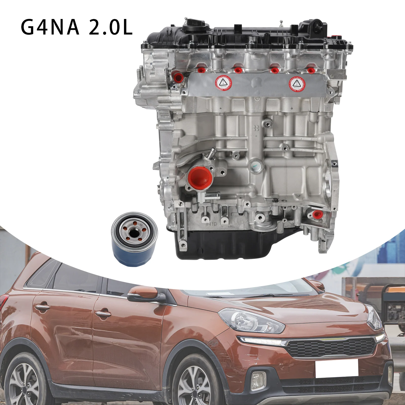 

Artudatech G4NA 2.0L New Engine Assembly For Hyundai Sonata Tucson Kia Forte Soul Sportage