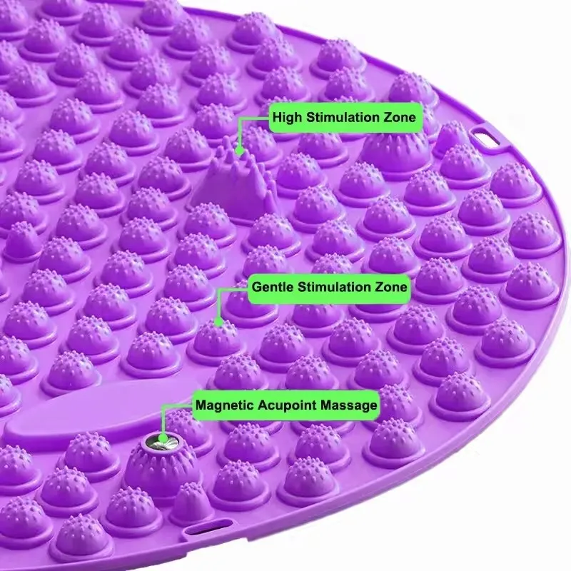 Vingerafdrukbord Voetmassage Pad Gezondheid Lopen Drukbord Voetmassage Pad Voet Yoga Acupressuurmat Trainingsaccessoires