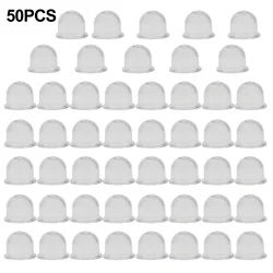 For Carburetor Primer Bulb Chainsaws Blower Fuel Pump 19mm Small Size 50pcs Chain Saw Parts Oil Cup Pvc Trimmer