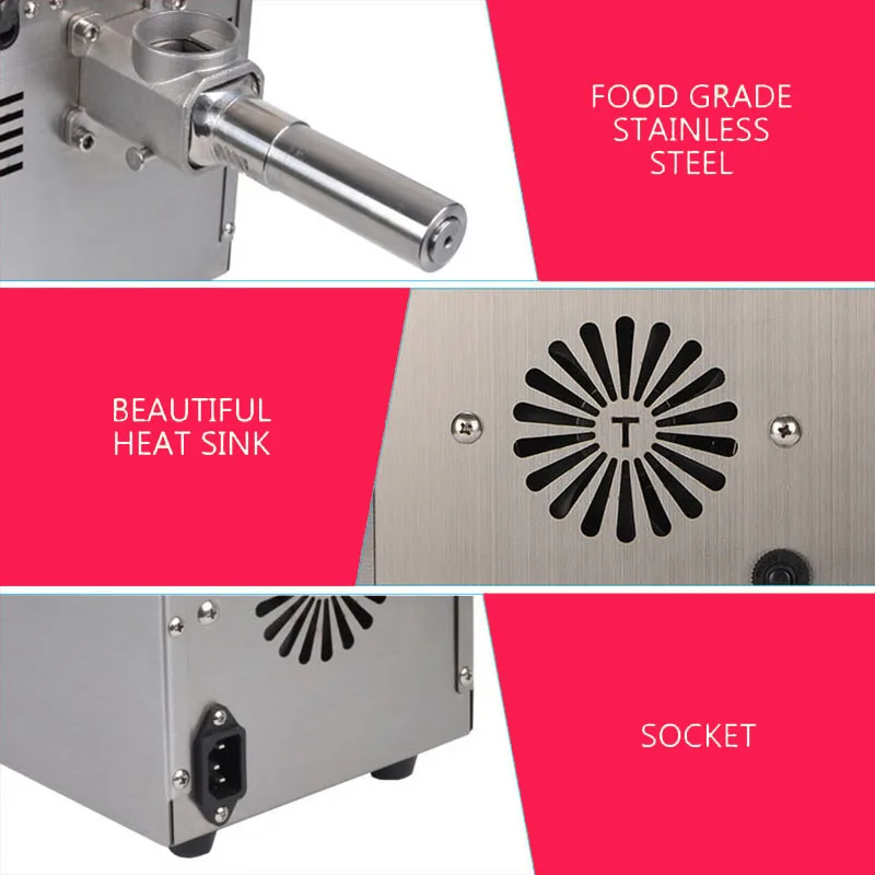 Máquina automática de espremedor de negócios domésticos, parafuso de aço inoxidável, prensa de óleo frio e quente, amêndoa, amendoim, azeitona, equipamento de extração