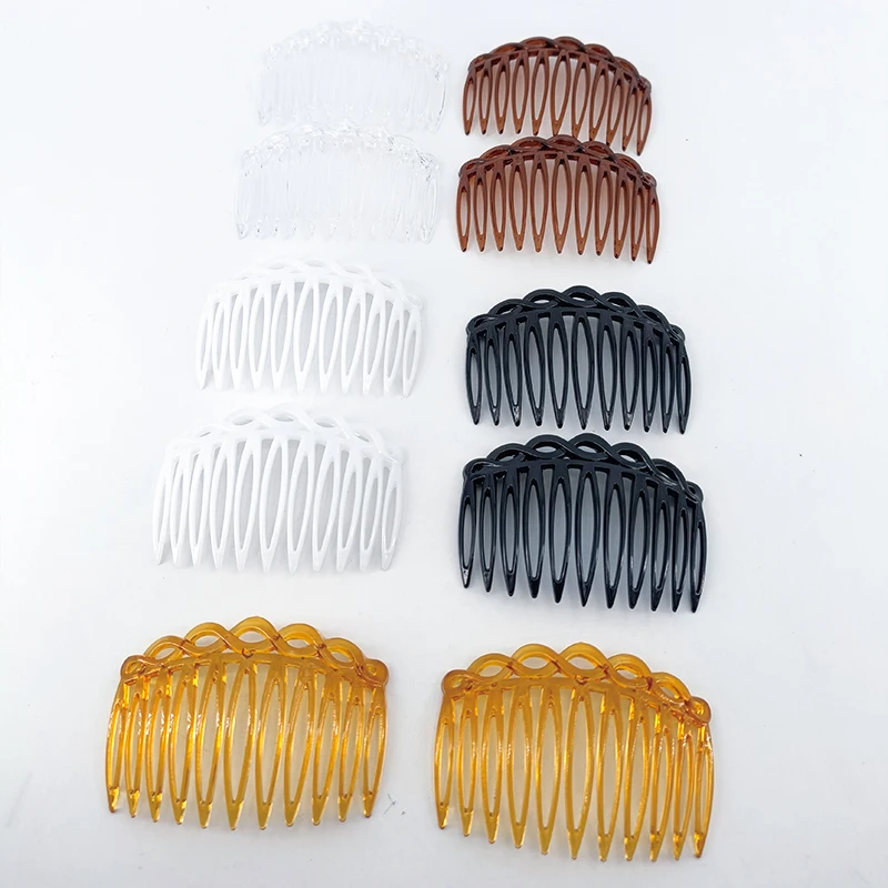 2PCS 11 Teeth French Twisted Hair Comb - Simple and Stylish Hair Accessory for Women and Girls image 6