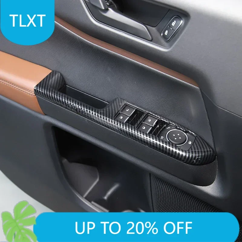 

For Ford Bronco City Sports Edition Modified Steering Wheel Gear Dashboard Carbon Fiber Interior and Exterior Decoration