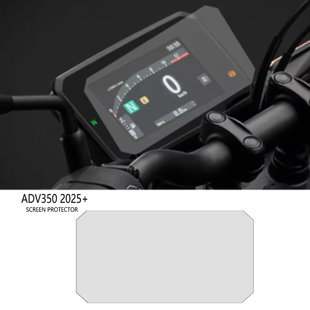 For Honda ADV350 ADV 350 2025 New Motorcycle Protection Instrument Film Accessories Scratch Cluster Screen Dashboard