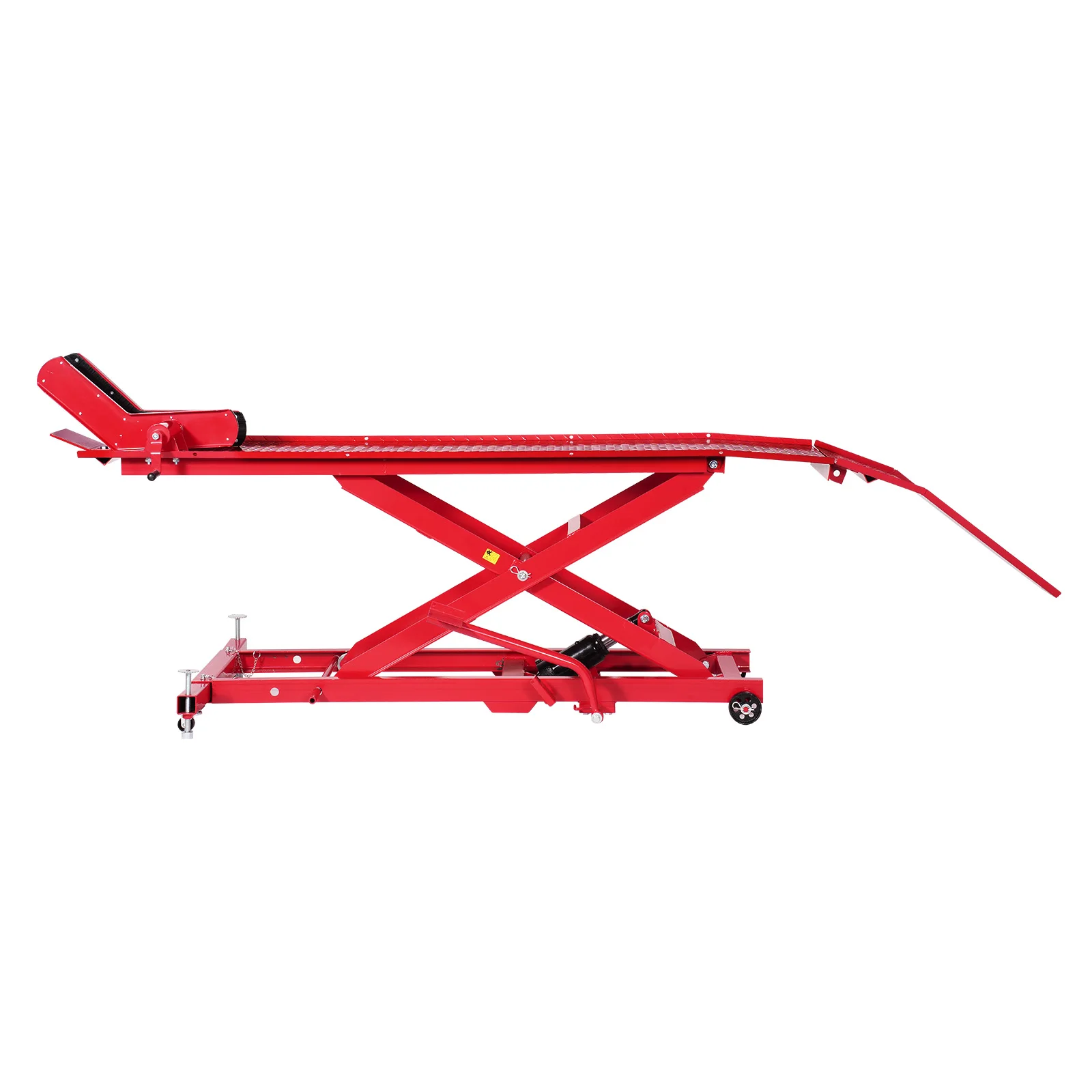 SucceBuy Motorcycle Lift Table 1000/1500lbs Pneumatic/Hydraulic Motorcycle Jack,Heavy Duty Bike Repair Stand for ATVs, Dirt Bike