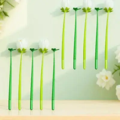 

10pcs 0.5Mm Gel Ink Pens For School Four-Leaf Gel Ink Pen Office Note Taking Student Supply Writing Pen