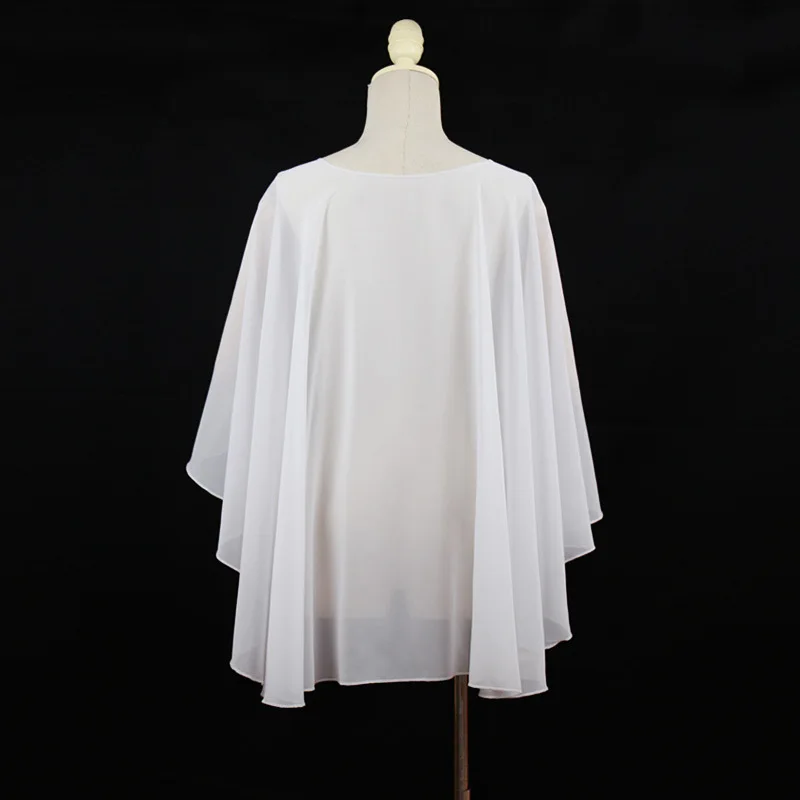 Wedding Veil Shawl Cape for Photography Portrait Shoot Bridal Shoulder Wrap Neck Scarf with Bow Photo Accessory