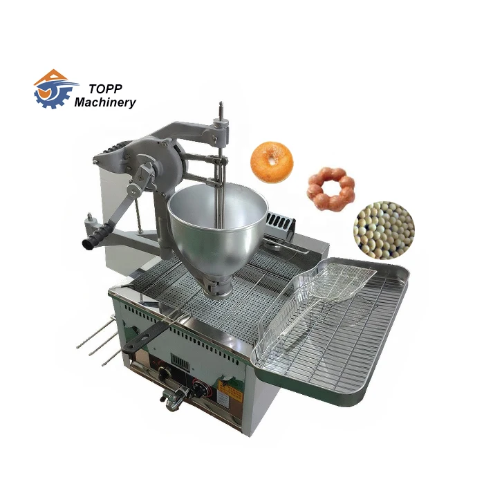 

Commercial Electric Gas Automatic Mini Donut Making Machine Mochi Donut Doughnut Maker Machine