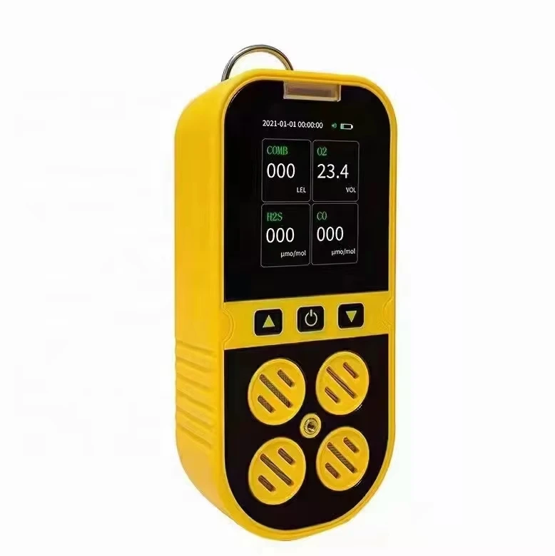 

Professional SH300 O2 / CO / H2S / COMB 4 in 1 Portable Multi Gas Detectors Gas Leak Meter Composites Multi-gas Detectors