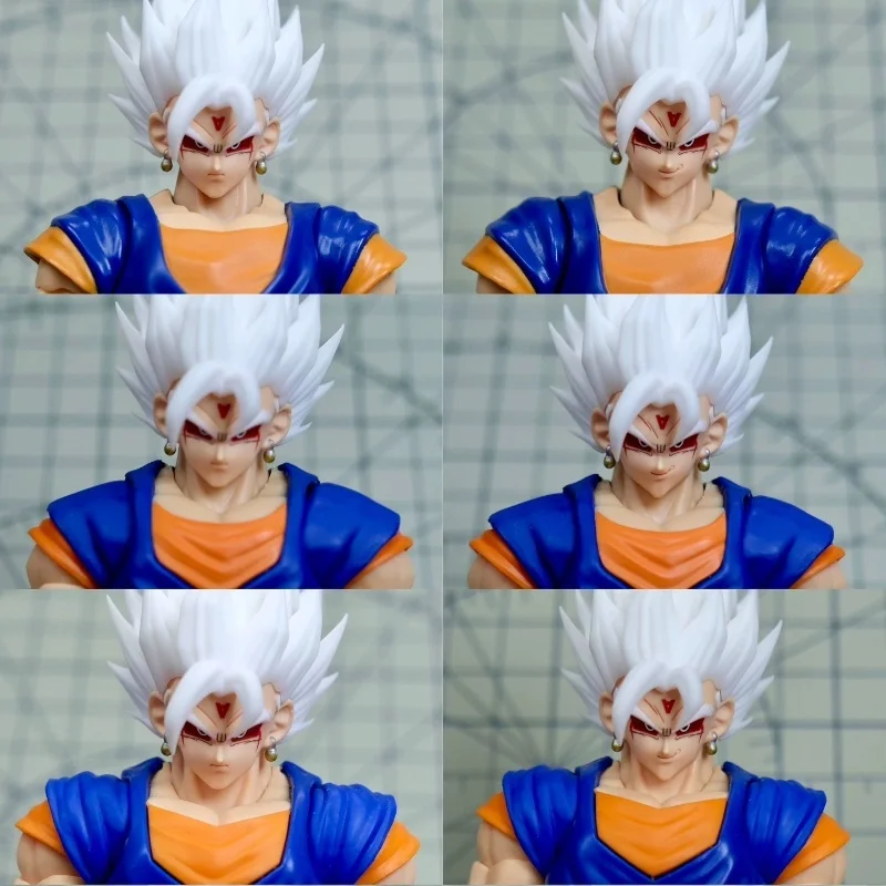 

Custom Dragon Ball Z Shf Super Saiyan God Ssg Ultra Instinct Vegetto Heads Accessories Headsculpt Anime Action Figures Toys