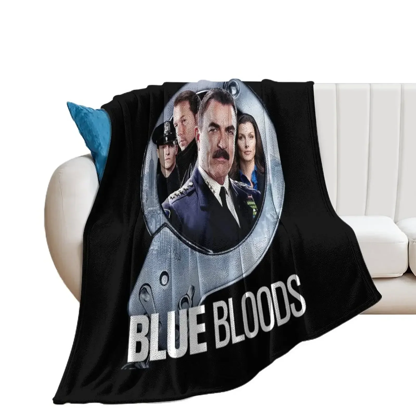 

Blue bloods active Throw Blanket Flannels Quilt Blankets