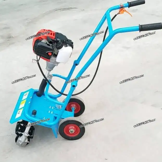 Hand Push Small High Speed Farm, Lawn Mower Mower Grass Shredder Anti-entanglement Orchard Corn Field Mower