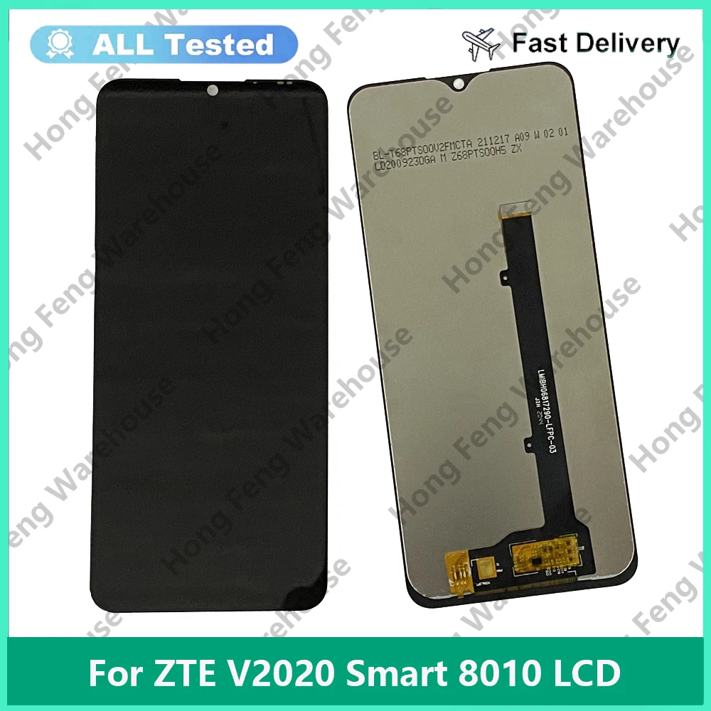 

Tested 6.82" For ZTE V2020 Smart 8010 LCD Display With Sensor Touch Panel Screen 6.67" For ZTE V2020 Smart 8010 LCD Sensor