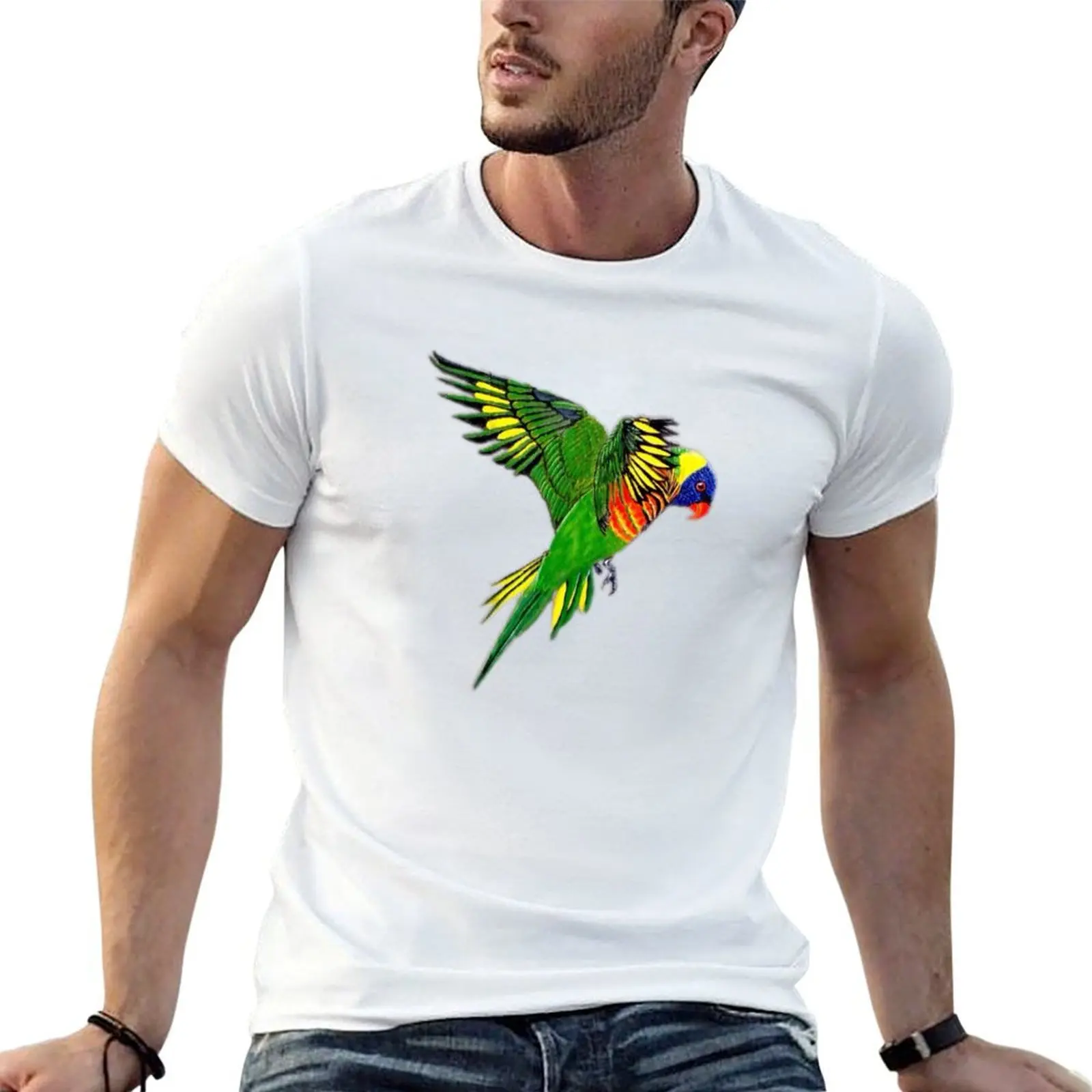

Rainbow Lorikeet T-Shirt t shirts for man pack cotton cotton t shirts man 100% T-Shirt