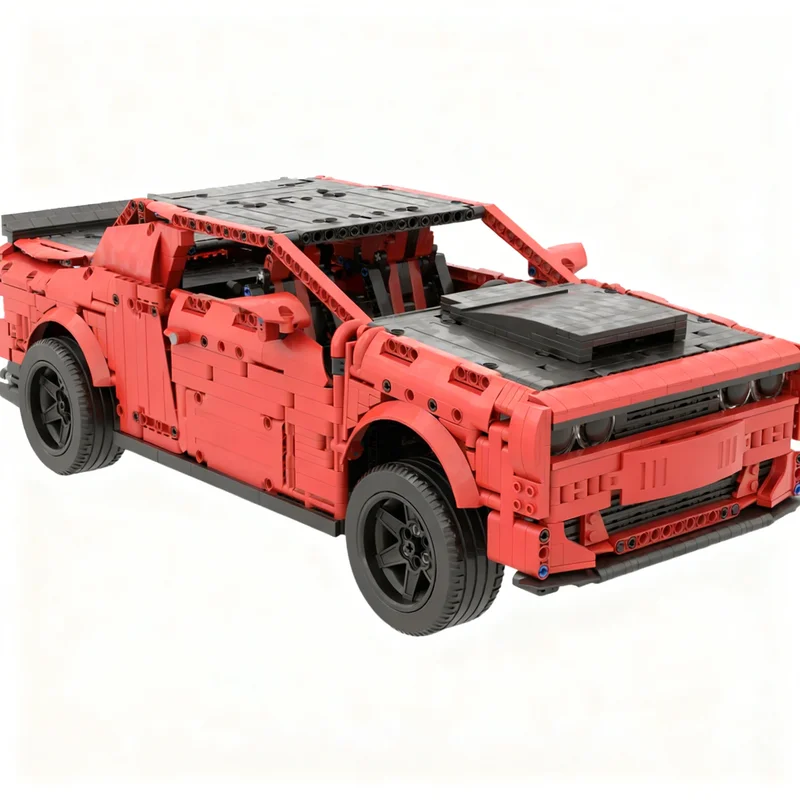 2499pcs MOC Technical RC Dodge - Art Craft Idea 评论和价格