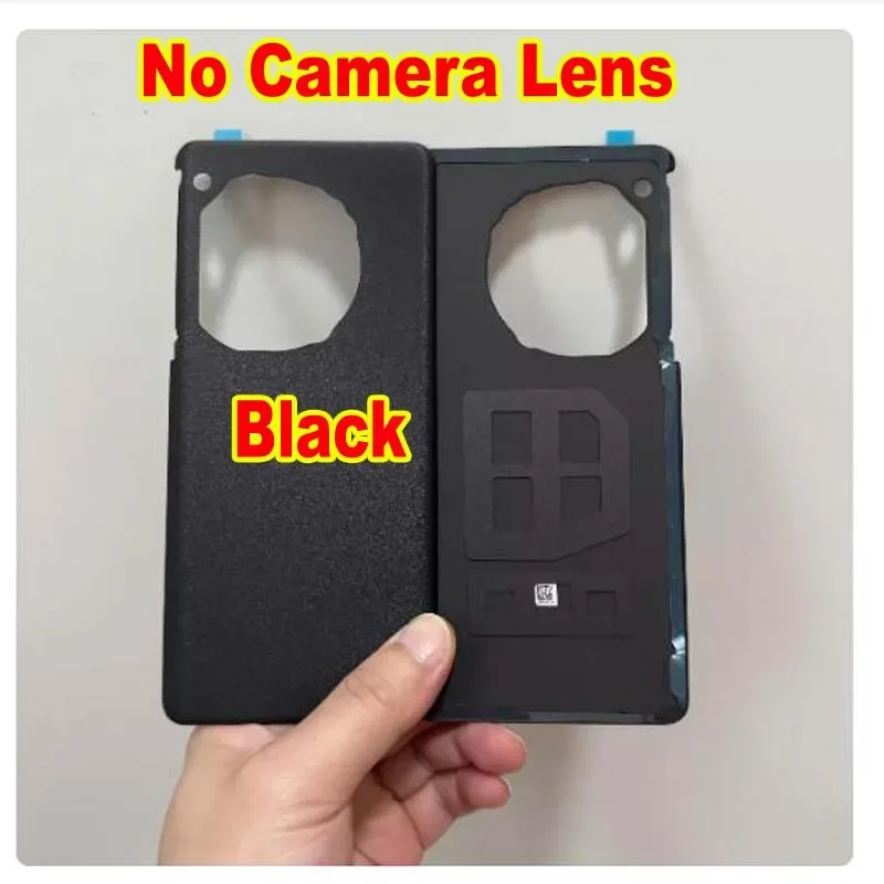 Back battery cover housing rear case camera frame glass lens adhesive phone lid for OnePlus 12 shell