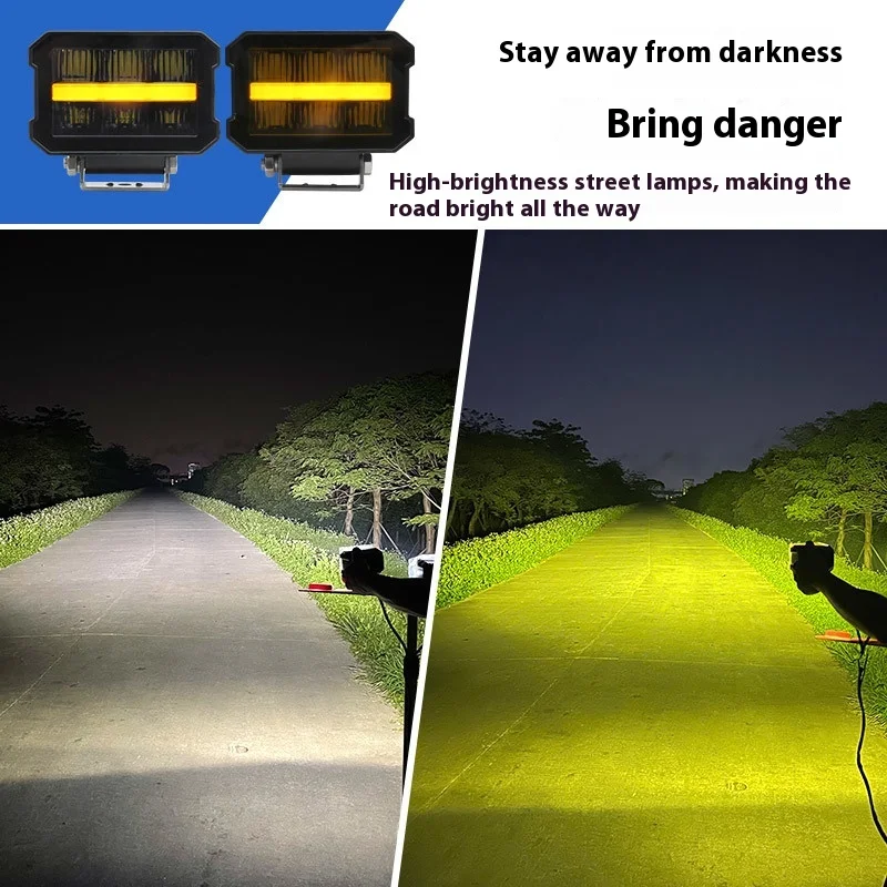 Foco de pesca LED detección Ats – Lámpara auxiliar todoterreno - imagen 3
