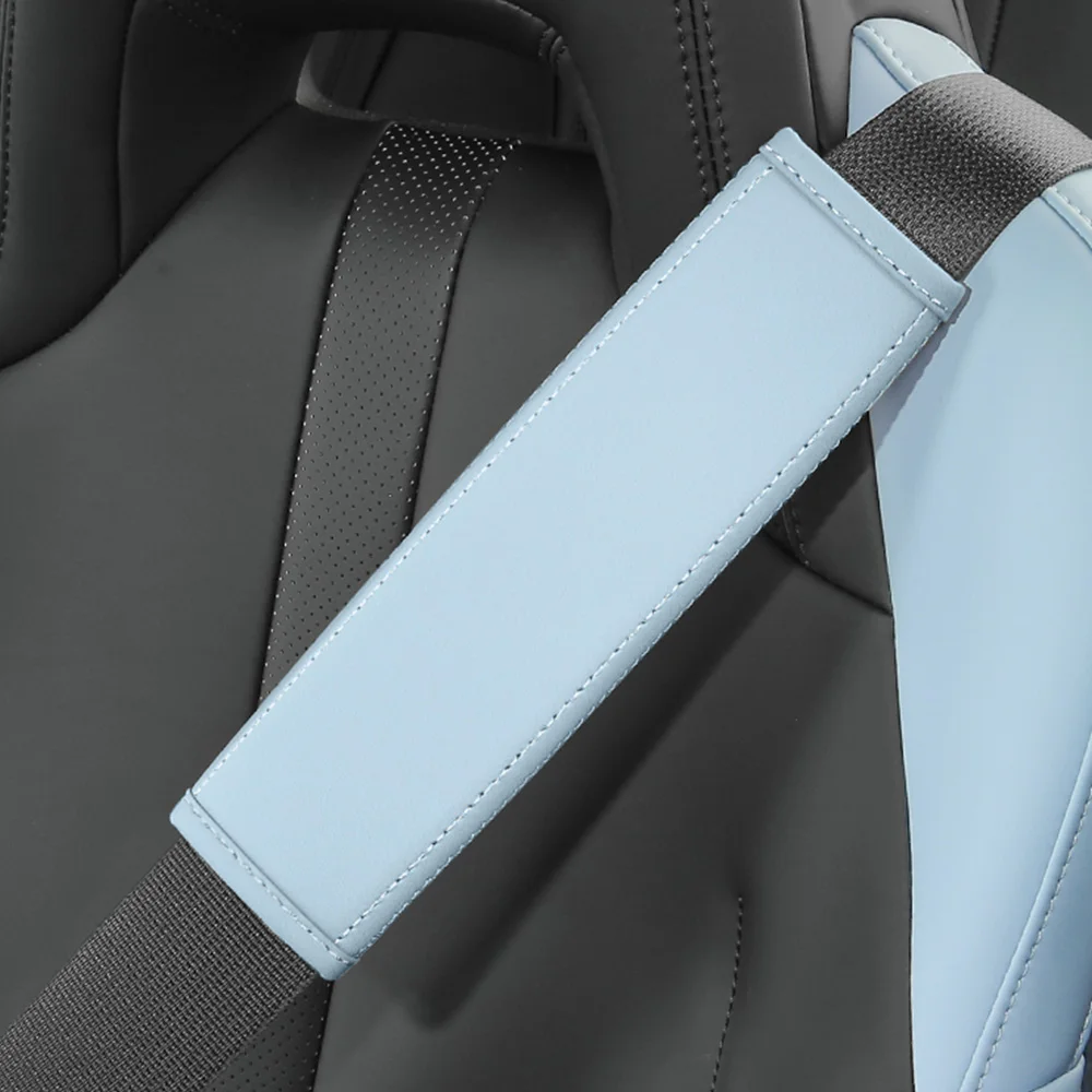 

2 шт. для BYD Seagull Dolphin Mini Surf, оригинальный автомобильный цветной ремень безопасности, чехол на плечо, аксессуары для интерьера, кожаный чехол на ремень безопасности