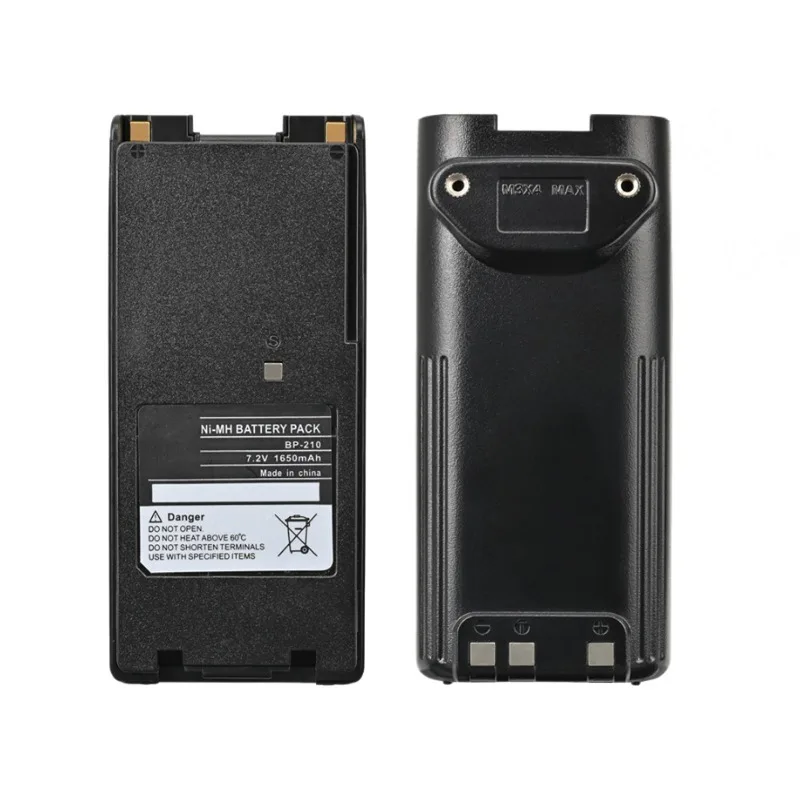 BP-210 7.2V 1650mAh Type-C USB Replacement Li-ion Battery for ICOM IIC-35FI F21 F3G V8 V81 V82