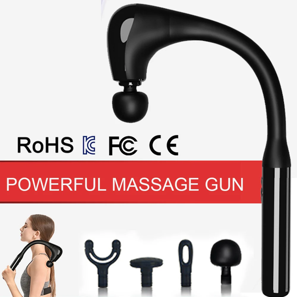 

Fascia Gun Muscle Massage for Shoulder Leg Back Body Pain Relief Percussion Massage Gun for Muscle Relaxatio