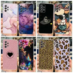 For Samsung Galaxy A32 5G Case Luxury Marble Slim Funda Soft Silicone Protective Cover For Samsung A32 SM-A325F A 32 A326B Coque