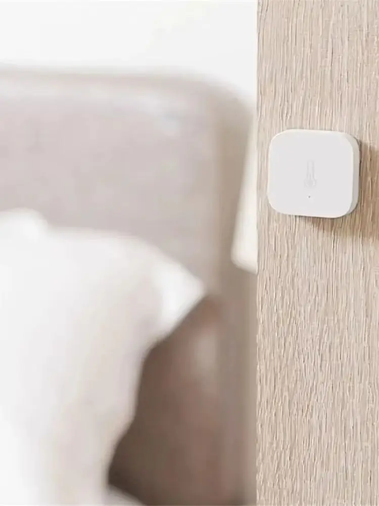 Aqara Temperatursensor Zigbee Smart Luftdruck- und Feuchtigkeitssensor Fernbedienung Smart Linkage Kompatibel mit Apple Homekit Mi Home