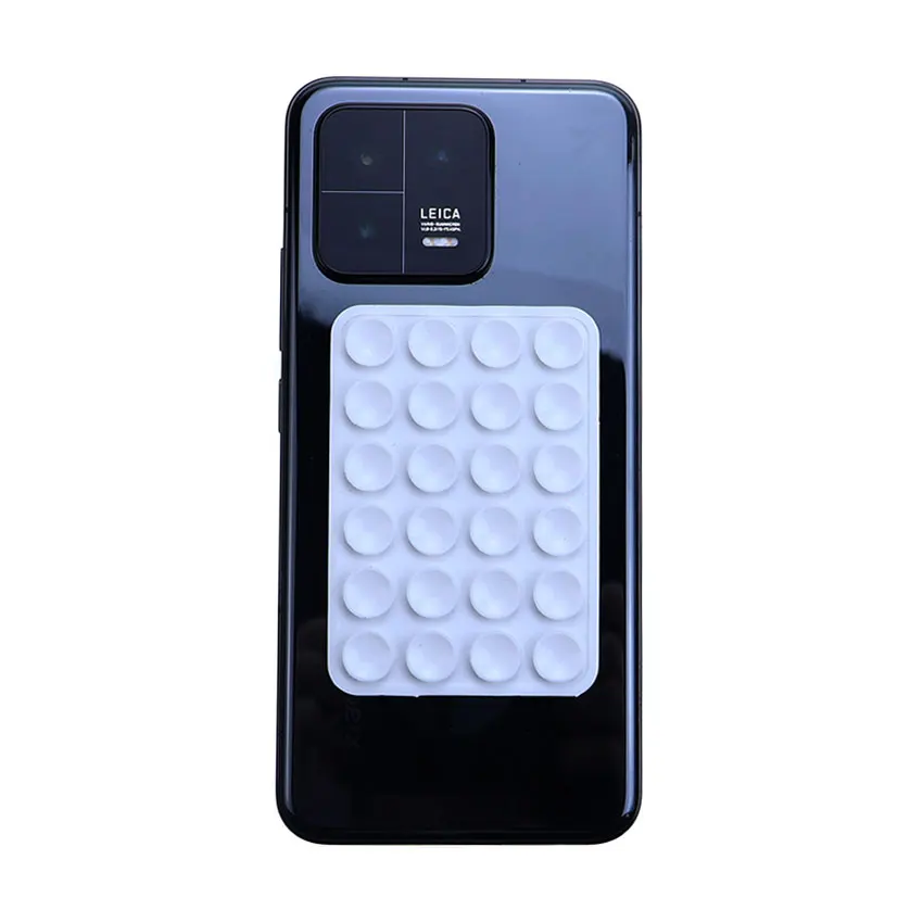 YuXi 1 Piece Silicone Mobile Phone Fixing Suction Cup Double Sided Fixed Pad Bracket Phone Case Universal Anti Slip Suction Cup