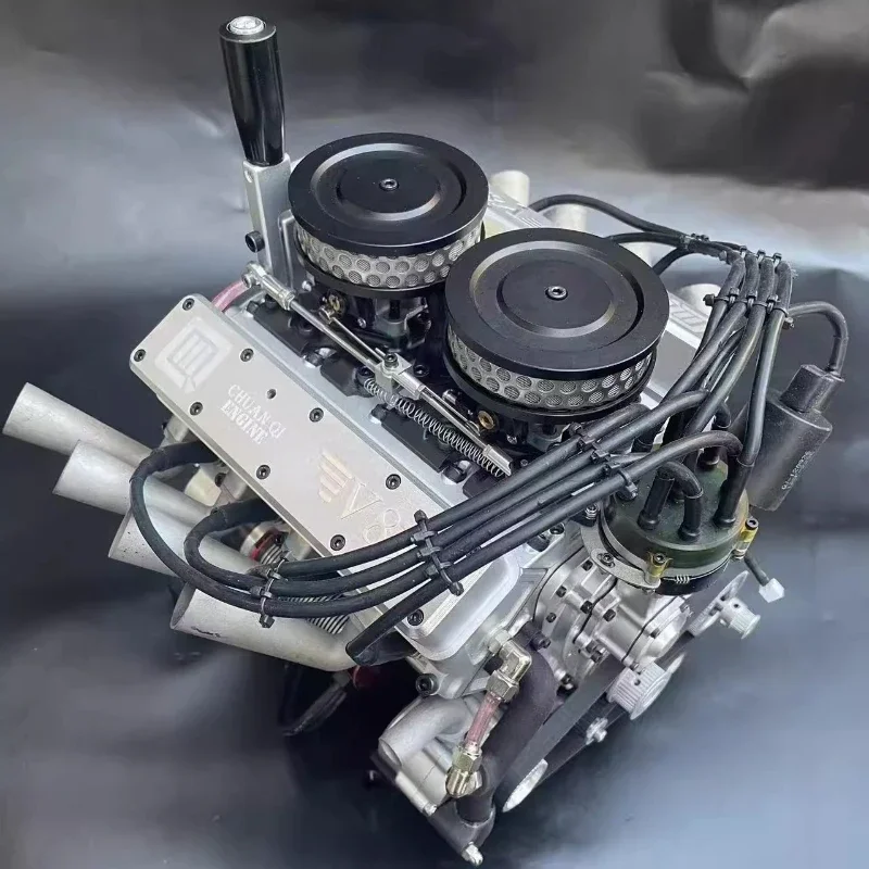 Big V8 277CC Engine Model Internal Combustion Water-Cooled Engine Speed Range is 1000-11000 Rpm Can be used for 1/5