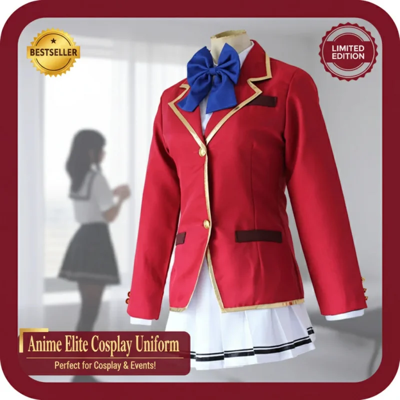 

☎UWAWA Halloween Cosplay Costume Set Limbus Company Jia Qiu Retro Black Robe Dark Red Pattern Anime Game Uniform Unisex☎