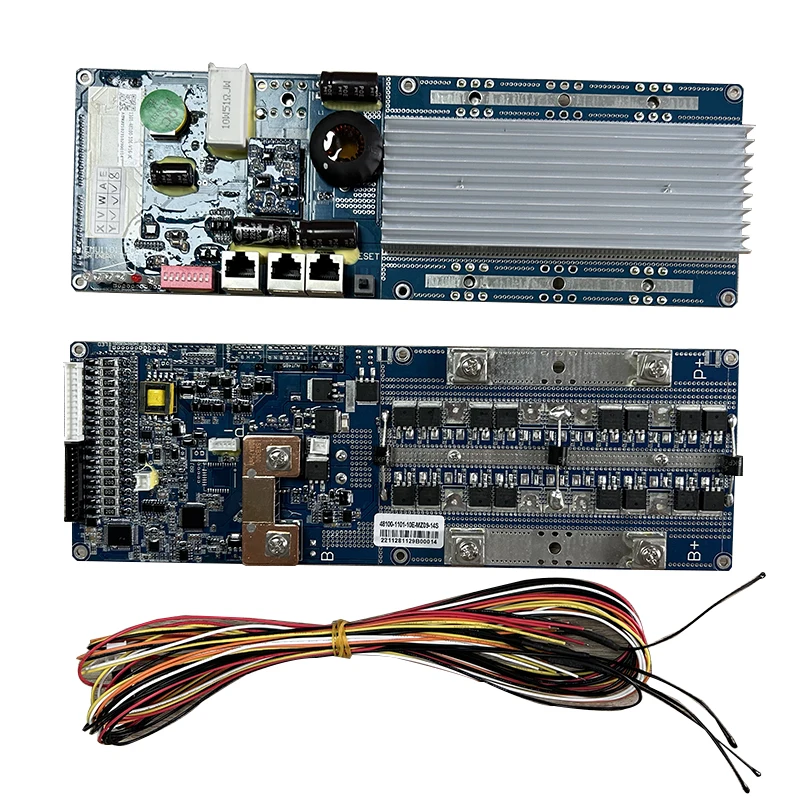 Rs485 V16 bms Bluetoothアプリと互換性があり,Canbus rs485,8s-16s 48v 24v 50a 100a 150a 200a,オプションのLCD USB