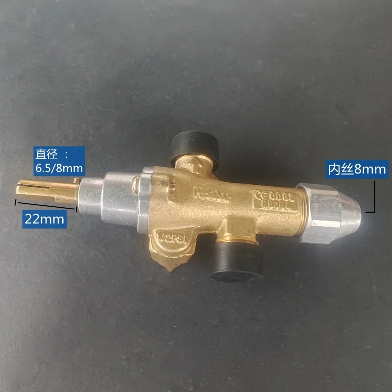 

Hot Sale Multi-Burner Gas Safety Valve RB064 Brass for Commercial Claypot Stoves Grills & Ovens-New for Household & Outdoor Use