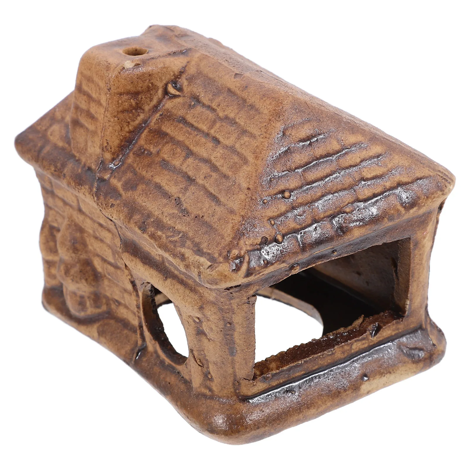 

Ceramic Aquarium Fish Shelter Fish Tank Decor For Shrimp Hideout Breeding Cave Aquarium Decorations Pet Supplies