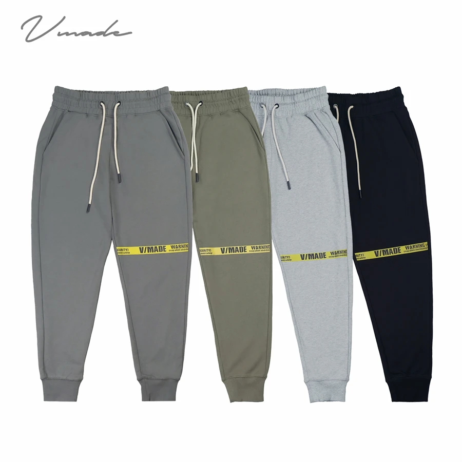 VMADE P7 Men's Sweatpants Basic Active looped 100% Cotton Jogger Pants Slim-Leg Loose Fit heavyweight OVERSIZE for women