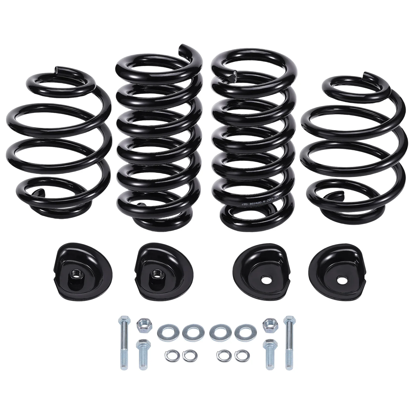 Kit de suspensión de 3 pulgadas delantera / 5 pulgadas trasera con resortes helicoidales para Chevy C10 1960-1972