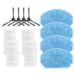 For Midea Vcr04w Side Brush Hepa Filter Mop Cloths Rag Robot Vacuum Cleaner Spare Parts