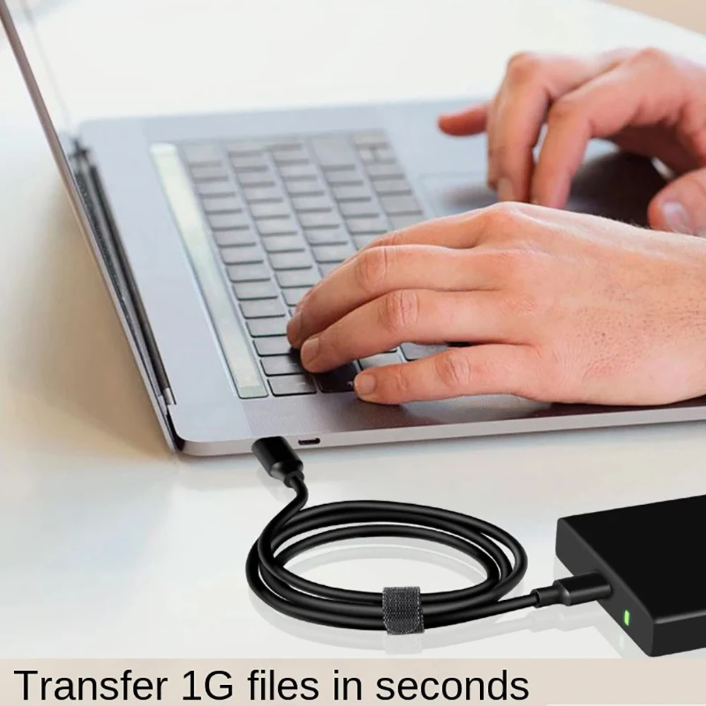 USB3.2 10Gbps Type C Cable USB A to Type-C 3.2 Data Transfer USB C SSD Hard Disk Cable PD 60W 3A Quick Charge 3.0 Charge Cable image 3