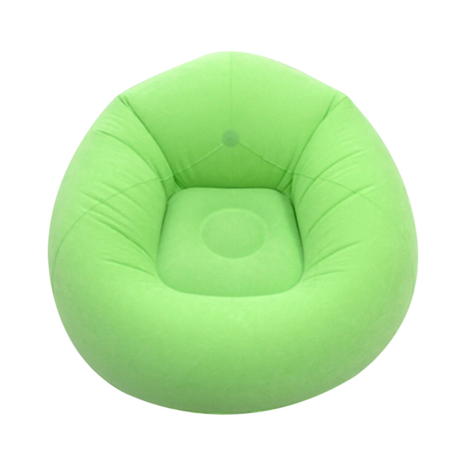 غطاء أريكة قابل للنفخ عالي الجودة كرسي حقيبة كسول جلوس فردي لغرفة النوم الصغيرة أو الشرفة (غطاء) #4