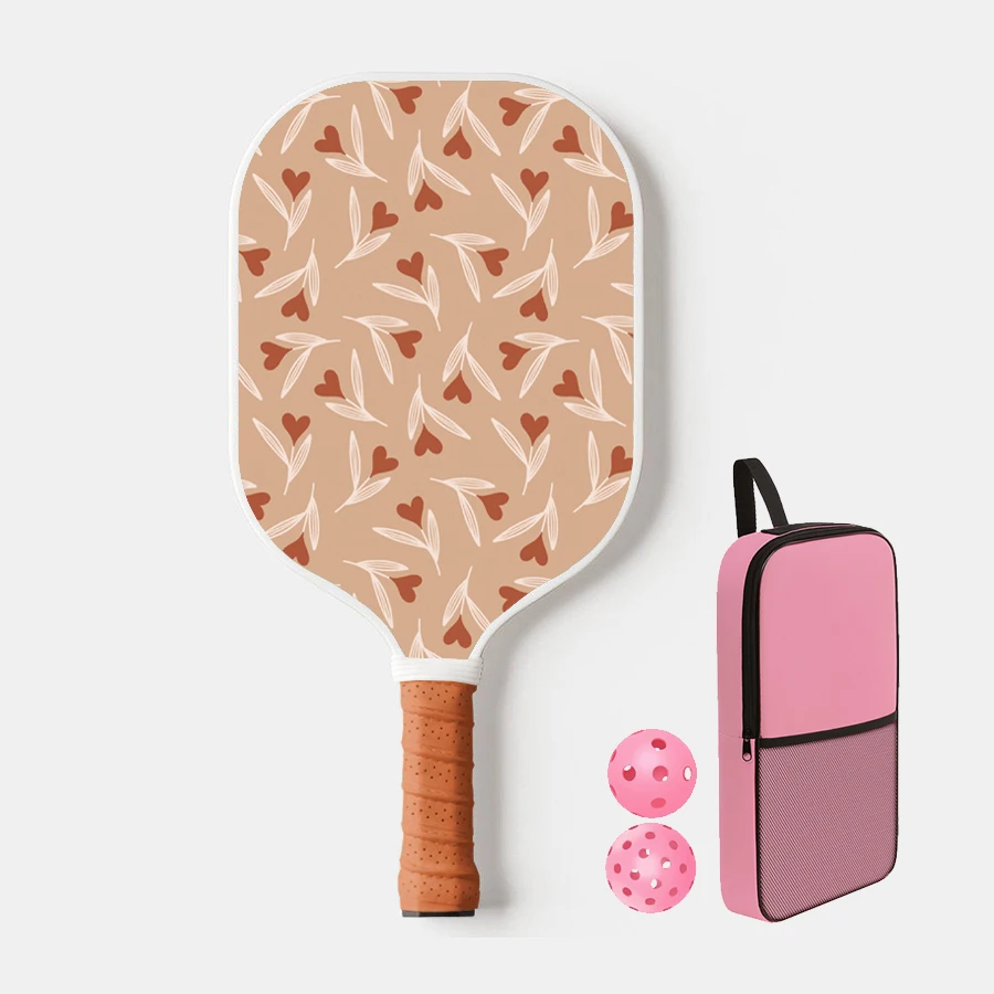 Lucky023 Thermoformed T700 Raw Carbon Fiber Fiberglass Pickleball Paddle Spin Textured Surface With Foam Edge Ergonomic Grip