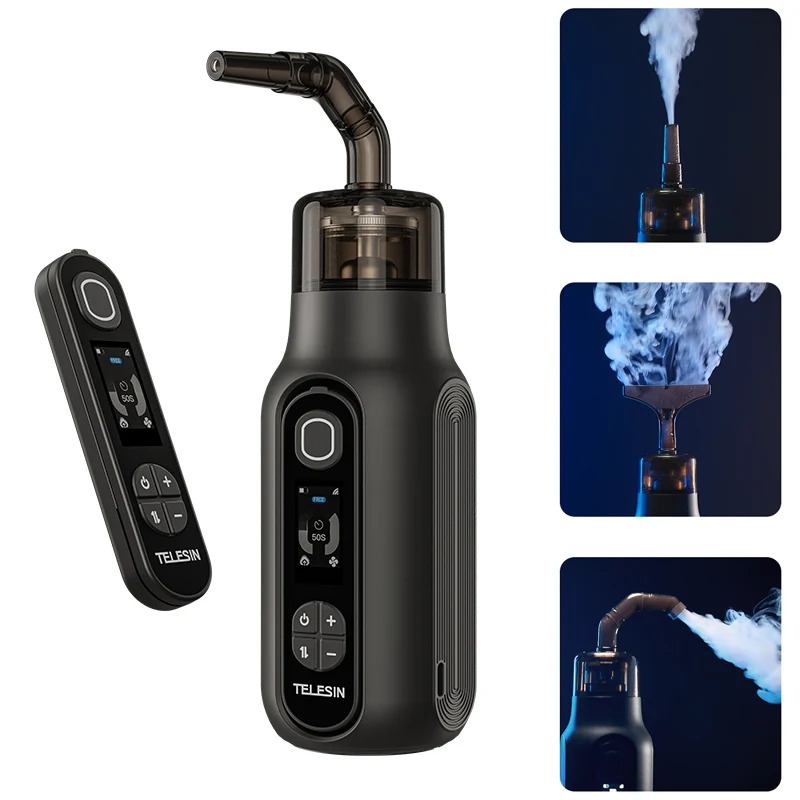 

TELESIN C40 40W Smoke Machine Photography Dry ice Smoke Effect Smoke Maker Fogger Machine For Video Shoot Film Productions