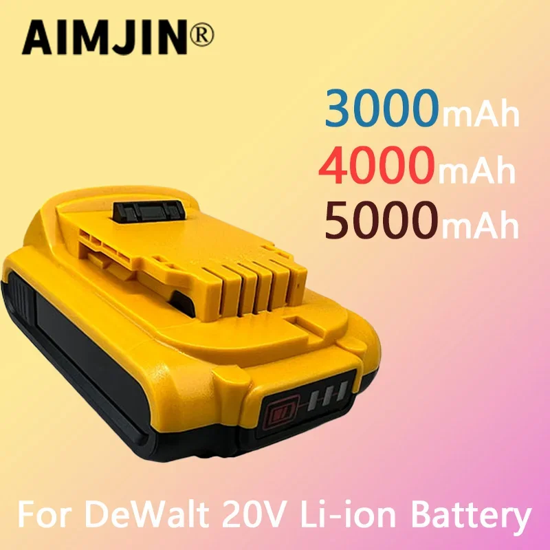 Lithium ion rechargeable battery dehydration, 20V, 3Ah, 4Ah, 5.0Ah, 6.0Ah