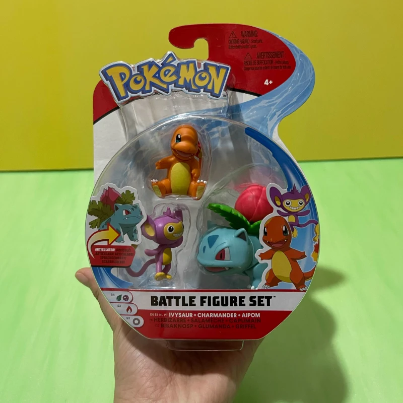 بوكيمون عمل أرقام Wartortle Bulbasaur Charmeleon Luxio Absol Jolteon لعبة مجسمة تحصيل سطح المكتب زخرفة الأطفال هدية