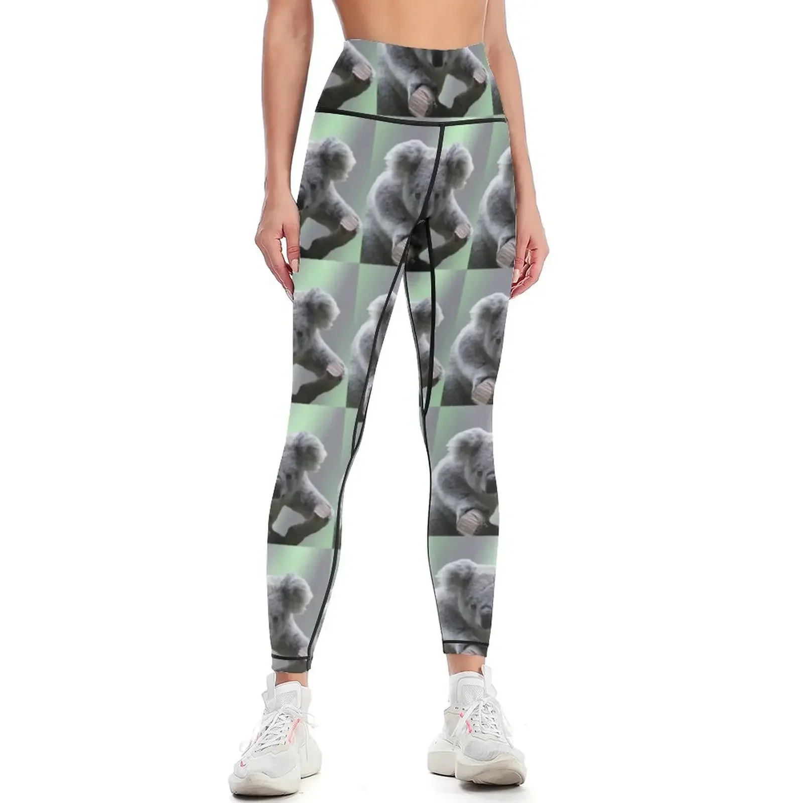 

Koala Bear Leggings Leginsy push up Sports female sport set legings for fitness Womens Leggings