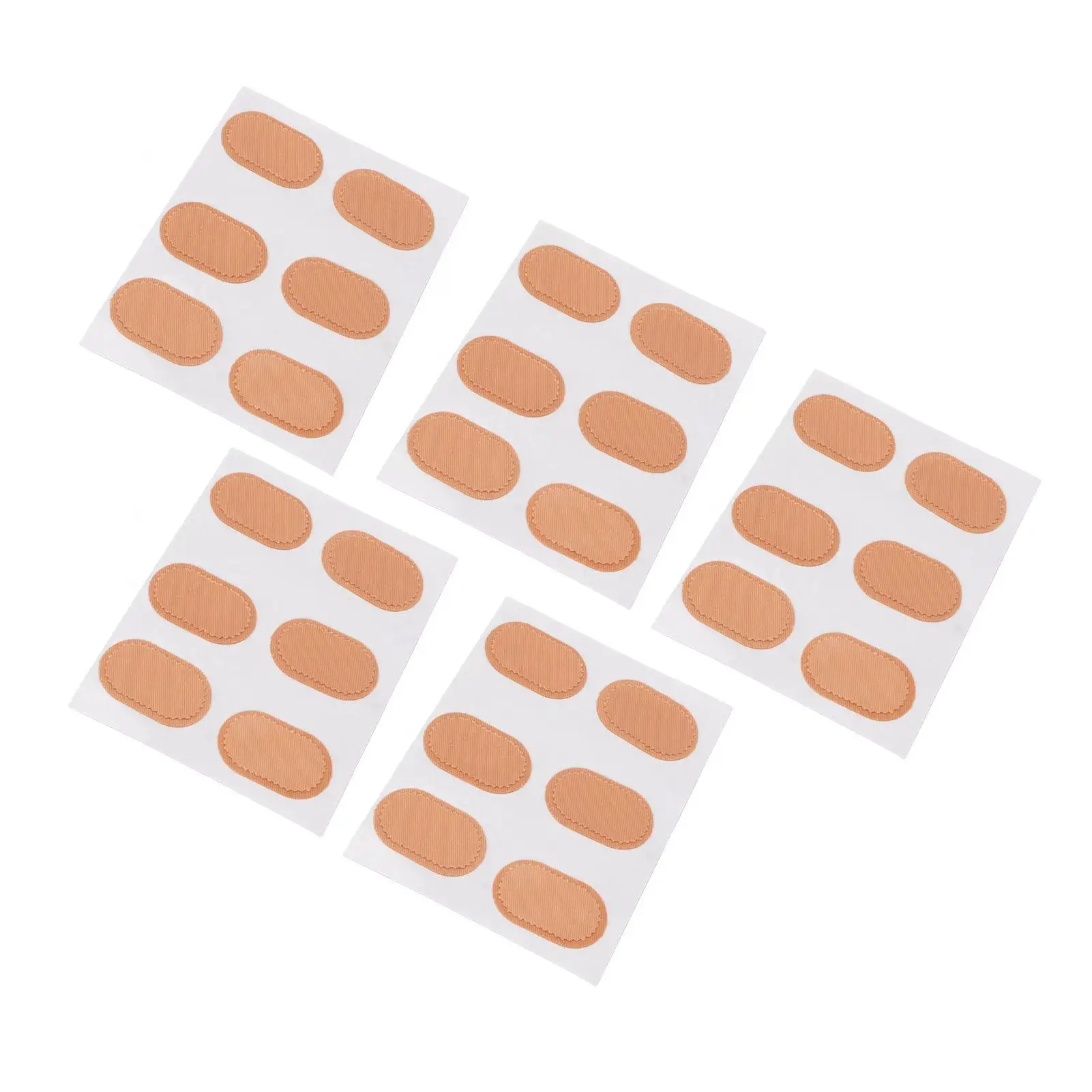 30 Stück Mais-Hornhaut-Patch, Fuß-Druckentlastung, weiche Baumwolle, Kissen, Hautton, Hornhaut-Pads für Reibung