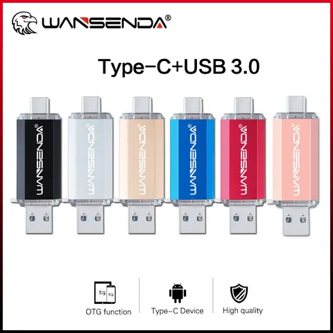 USB Flash Drive Type C 512GB WANSENDA